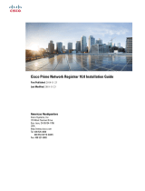 Cisco Prime Network Registrar Installation guide