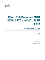 Cisco Cisco TelePresence MCU MSE 8510 Installation guide