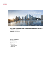 Cisco WebEx Meetings Server 2.5  User guide
