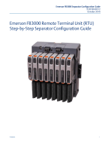 Remote Automation Solutions FB3000 Remote Terminal Unit (RTU) Step-by-Step Separator