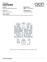 Aion Electronics Isotope User manual