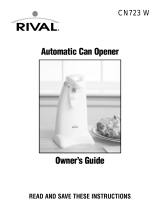 Rival CN723 W Owner's manual