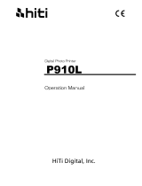 HiTi Digital P910L User manual