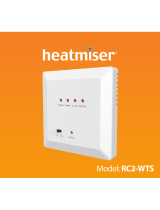 Heatmiser RC2-WTS1 User manual