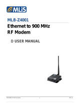 MLis MLB-Z4001 User manual