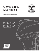 TOHATSU MFS 50A Owner's manual