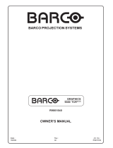 Barco BarcoGraphics 9300 DLC User manual