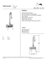 Barclay 4052-PL-SN Dimensions Guide