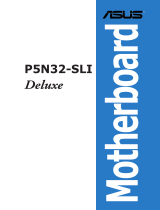 Asus P5N32-SLI Deluxe User manual
