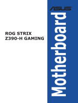 Asus ROG Strix Z390-H Gaming User manual