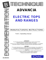 Bonnet ADVANCIA PLUS CHROME Manufacturer's Instructions