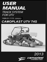 Camoplast Tatou UTV T4S User manual