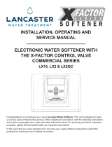 Lancaster LX15 Series Installation, Operating And Service Manual