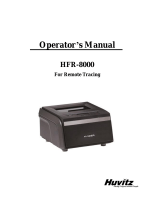 Huvitz HFR-8000 User manual