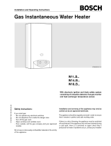 Bosch W14B User manual
