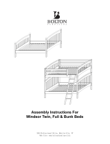 Bolton Windsor Twin Assembly Instructions Manual