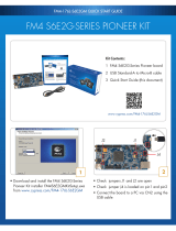 CypressFM4 S6E2G PIONEER KIT Series