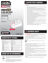 Ozito PXUBP-520 User manual