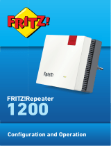 AVM Fritz!Repeater 1200 Owner's manual