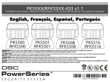 DSC Power PK55 Series Installation Instructions Manual