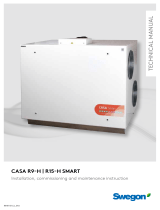Swegon CASA R9-H / R15-H Smart Owner's manual