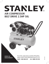 Stanley SXAC2550222 User manual