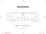 Marantz Integrated Amplifier 30 User guide