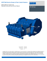 Weir SPM QWS 2500 XL Operation Instruction And Service Manual