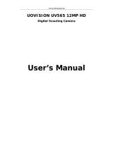 Uovision uv565 User manual