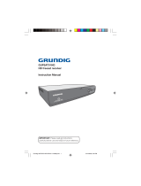 Grundig GUFSAT01HD User manual