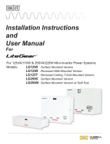 DualLite LG125R Installation Instructions And User Manual