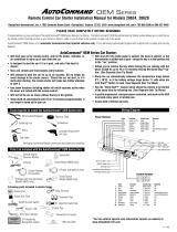 AutoCommand 28628 Installation guide