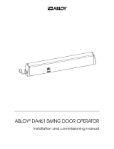 Abloy DA461 Installation And Commissioning Manual