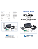 Gesswein ULTRAMAX UM-1200 User manual