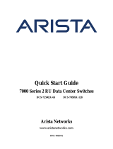 ARISTA DCS-7250QX-64 Quick start guide