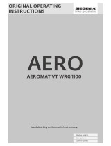 Siegenia AEROMAT VT WRG 1100 SMART Operating Instructions Manual