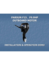 Parsun F9.9HP Installation & Operation Demo