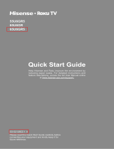 Hisense 65U6GR5 Quick setup guide