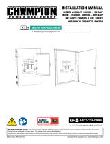 Champion Power Equipment 100179 Installation guide