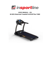 Insportline Treadmill inCondi T400i User manual