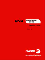 Fagor CNC 8060 Owner's manual