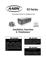 AAON H3-A Installation, Operation & Maintenance Manual