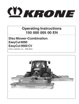 Krone EasyCut 9000, 9000 CV Operating instructions