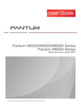 Pantum M6550 series User manual