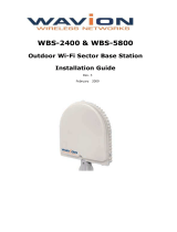 Wavion WBS-2400 SCT 120 User manual
