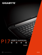 Gigabyte P17F V3 Owner's manual