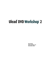 Ulead DVD WORKSHOP 2 Owner's manual