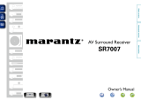 Marantz SR7007 Owner's manual