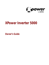 Xantrex XPower 5000 Owner's manual