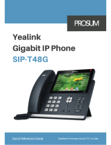 Yealink Yealink SIP-T48G Quick Reference Manual